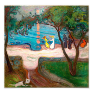 Dancing on a Shore Edvard Munch Photo Print
