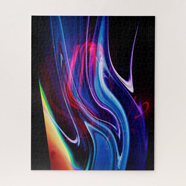 "Dancing On The Edge Of Colour" Jigsaw Puzzle (Vertical)