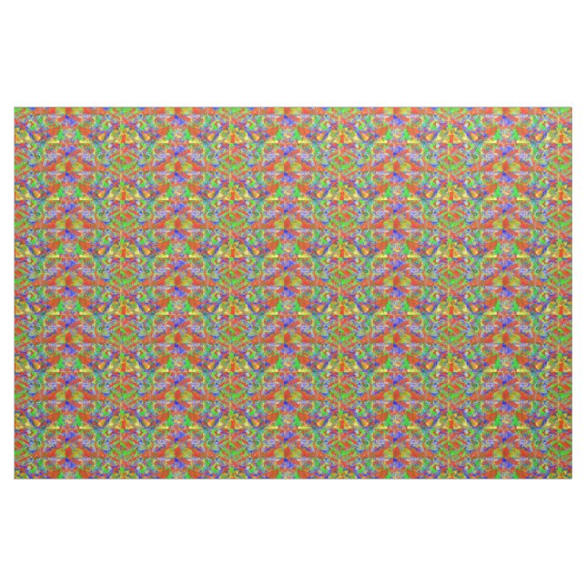 Dancing Paints Fabric (Fat Quarter)