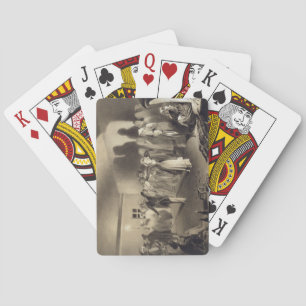 Dancing Party at Kagha-Choura, Dagestan, plate 55 Playing Cards