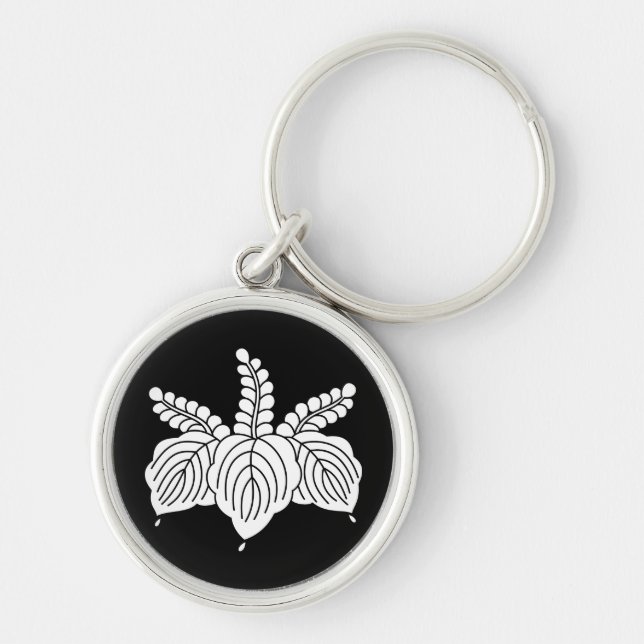 Dancing paulownia key ring (Front)