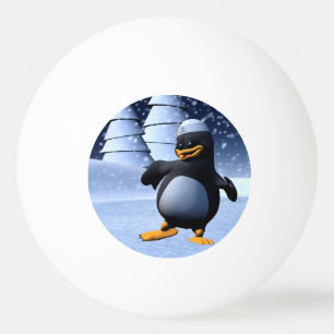 Dancing Penguin Ping Pong Ball
