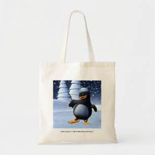 Dancing Penguin Tote Bag