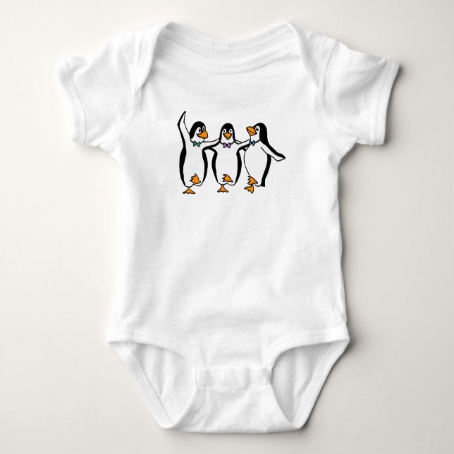 Dancing Penguins T-Shirt (Front)