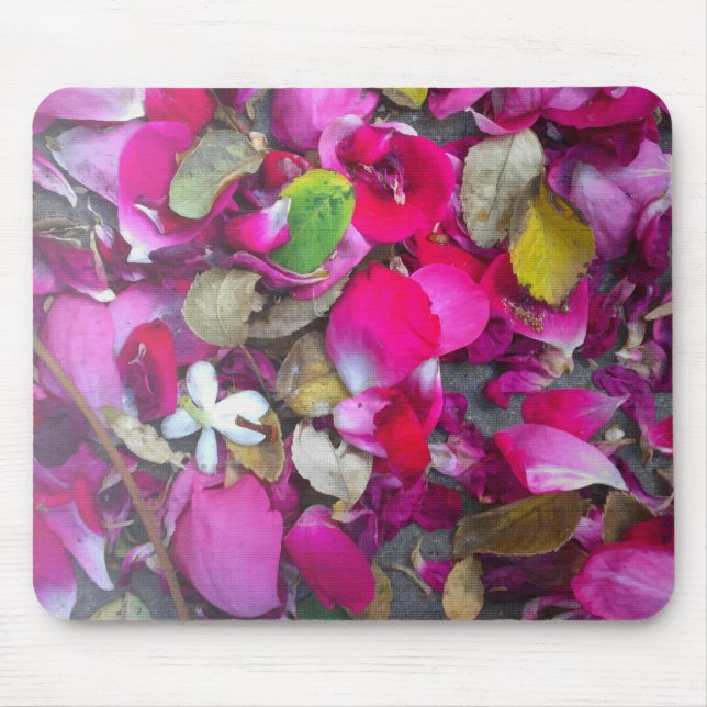 Dancing Petals II Mouse Pad (Front)