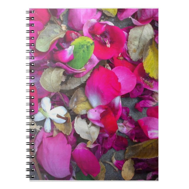Dancing Petals II Notebook (Front)