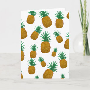 Dancing pineapples card
