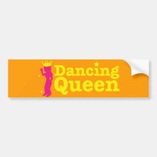 Dancing Queen Bumper Sticker