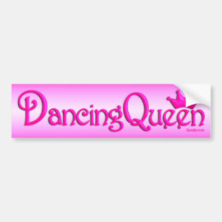 Dancing Queen Bumper Sticker