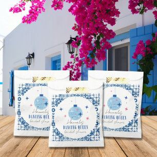 Dancing Queen greek Musical disco bridal shower Favour Bag