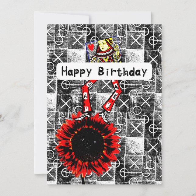 Dancing Queen HAPPY BIRTHDAY card (Front)