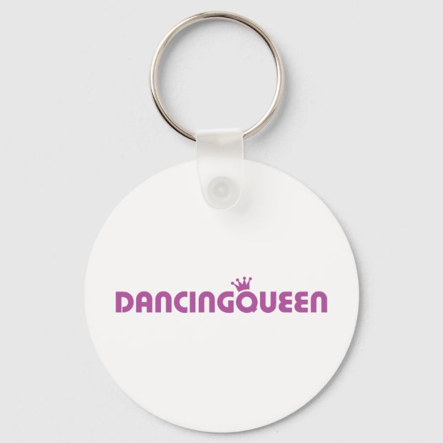 dancing queen icon key ring (Front)
