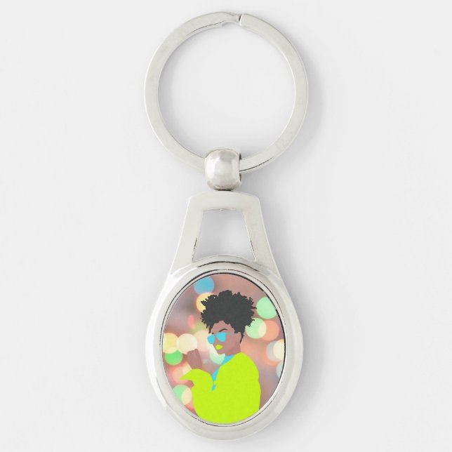 Dancing Queen. Key Ring (Front)