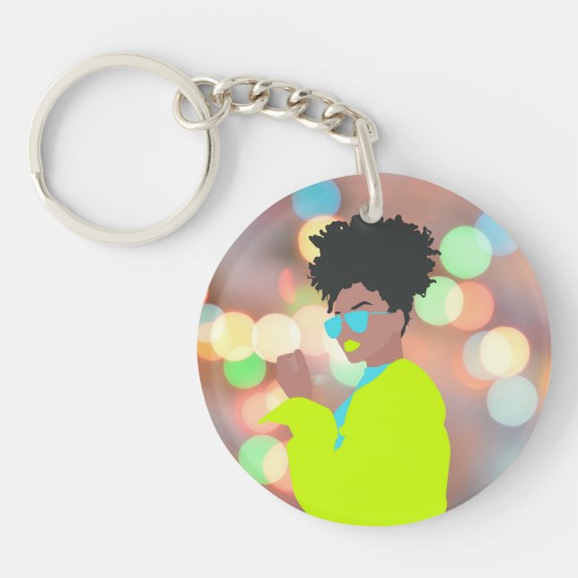 Dancing Queen. Key Ring (Front)