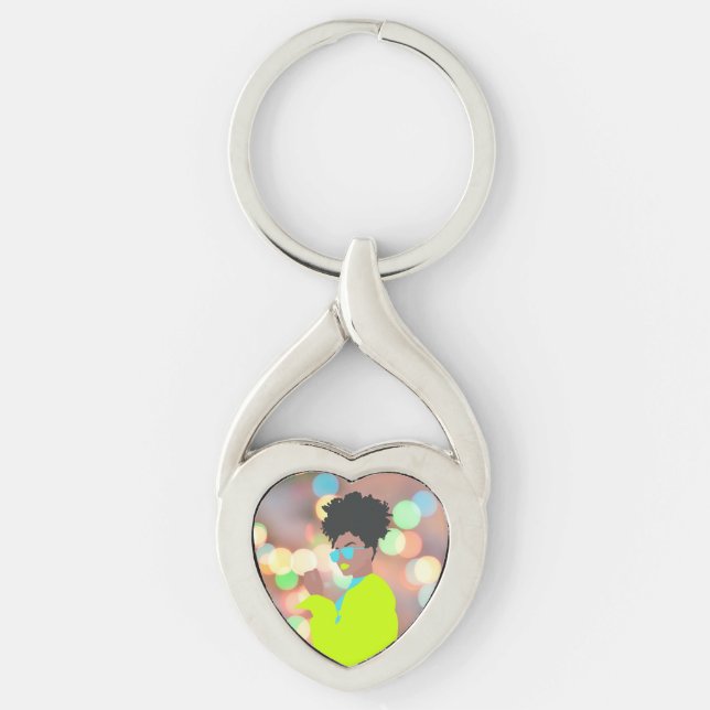 Dancing Queen. Key Ring (Front)