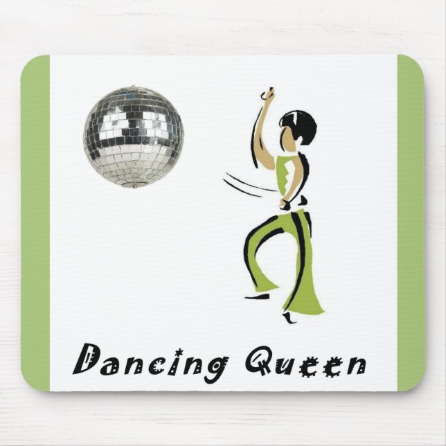 Dancing Queen Mouse Pad (Front)