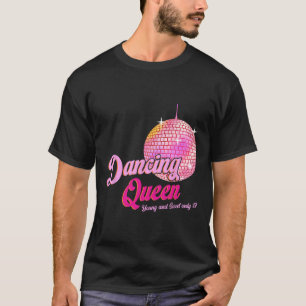 Dancing Queen Tee 17 Birthday Vintage Dancing Disc