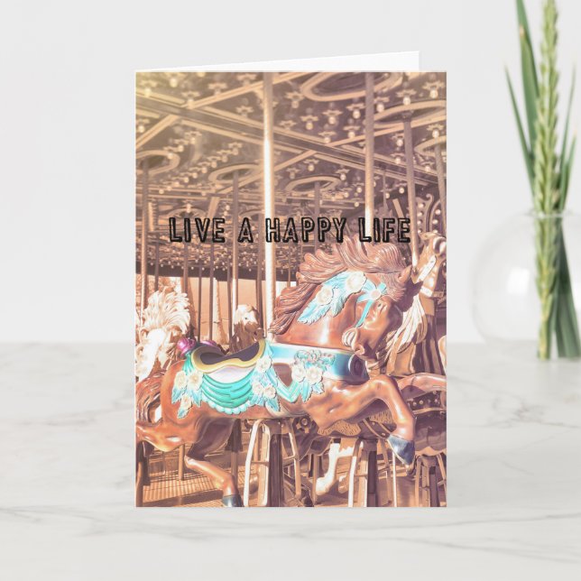 DANCING RAYS Greeting Card (Front)