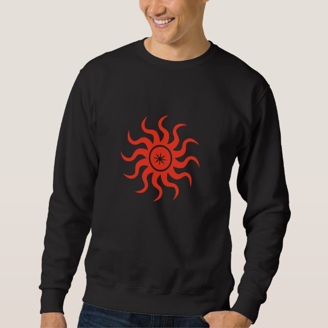 Dancing Red Sun Sweatshirt (Front)