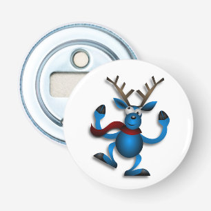 DANCING REINDEER BOTTLE OPENER