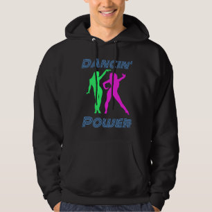 Dancing - Retro Dancin' Power Girls Hoodie