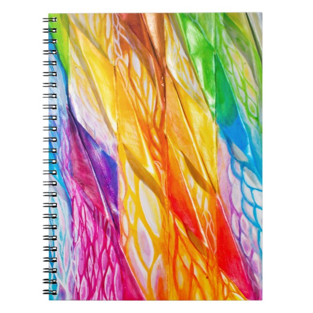 Dancing Ribbon Nebula Notebook (Front)