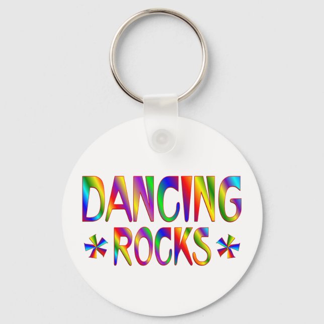 Dancing Rocks Key Ring (Front)