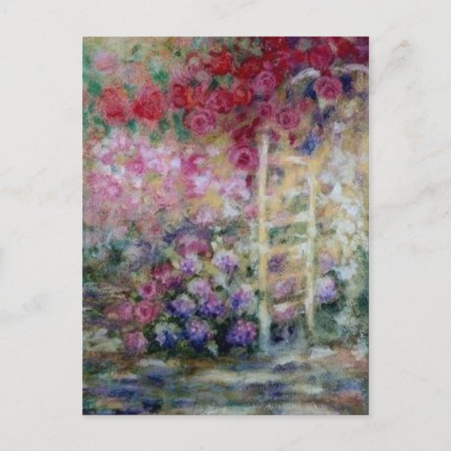 Dancing Roses Post Card (Front)