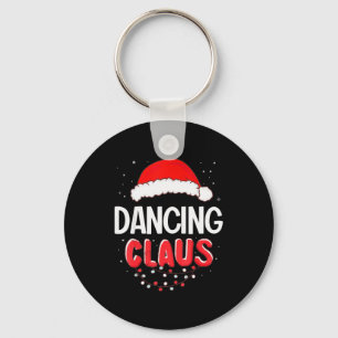 Dancing Santa Claus Christmas Matching Costume  Key Ring