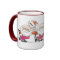 Dancing Santas mug