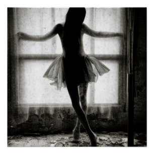 Dancing Shadow by the Window Poster