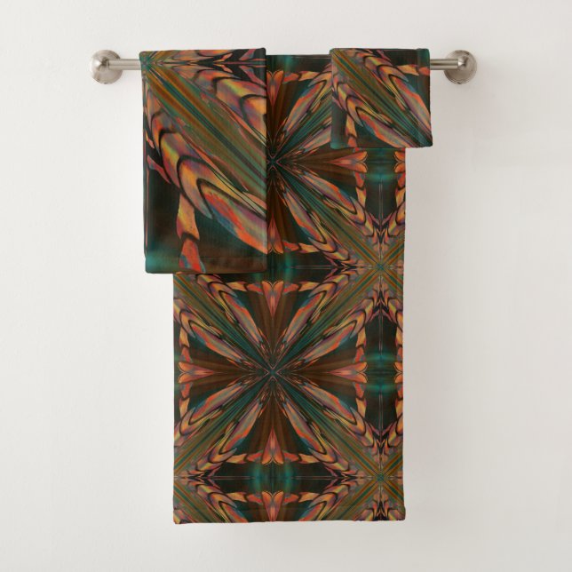 Dancing Shadows Of The Scorpion King  Bath Towel Set (Insitu)