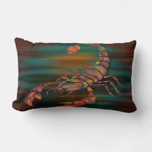 Dancing Shadows Of The Scorpion King  Lumbar Cushion