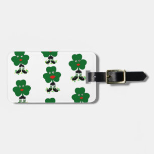 dancing shamrocks1.jpg luggage tag