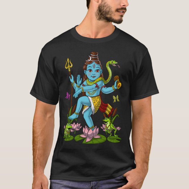 Dancing Shiva Nataraja T-Shirt (Front)