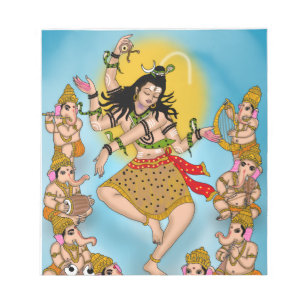 Dancing Shiva Notepad