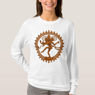 Dancing Shiva women's long sleeve shirt