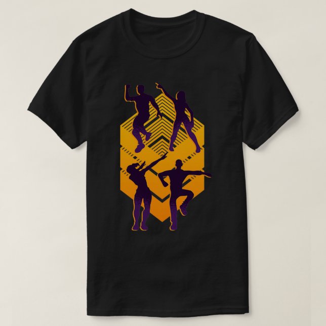 Dancing silhouettes T-Shirt (Design Front)