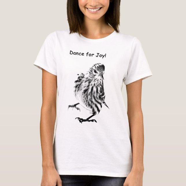 Dancing Siskin T-Shirt (Front)