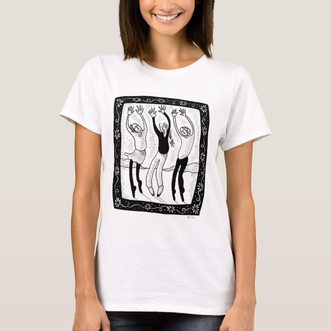 Dancing Sisters T-shirt (Front)