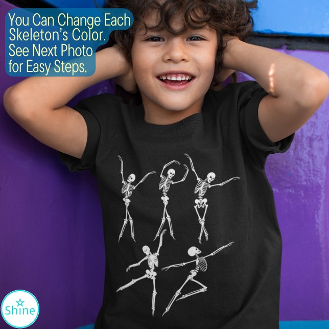 Dancing skeleton ballet dancer funny spooky ghost T-Shirt (Creator Uploaded)