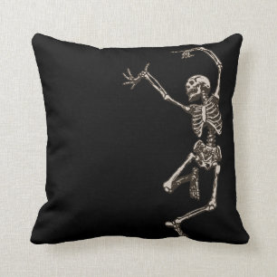 Dancing Skeleton Cushion