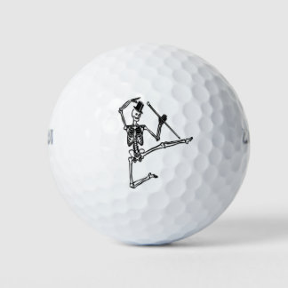 Dancing Skeleton Golf Balls