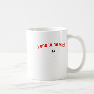 Dancing Skeleton Halloween Funny Bone Wild  Coffee Mug