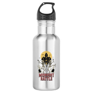 Dancing Skeleton Halloween Haunted Manor Vintage G 532 Ml Water Bottle