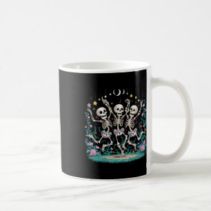 Dancing Skeleton Halloween Skull Dance Boys Girls Coffee Mug