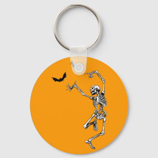 Dancing Skeleton Key Ring