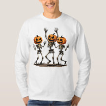 Dancing Skeleton Pumpkin