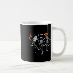 Dancing Skeleton Spooky Season Coffee Mug