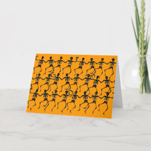 Dancing Skeletons Card